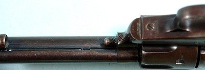 EXCELLENT APACHE INDIAN WARS COLT U.S. MODEL 1873 .45LC CAL. 7 1/2” CAVALRY REVOLVER MFG 1884. - Image 9 of 15