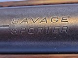 SAVAGE SPORTER Early 22 Bolt Action - 10 of 14