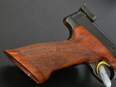 BROWNING MEDALIST 22 LR target pistol from 1969 - Image 4 of 14