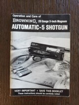 Browning Auto Mag 5 Belgium 20 Gauge - 12 of 13