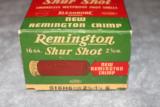 Remington Shur Shot 16 Ga. 1 Pc. Box 2-3/4", 1-1/8 oz 6 Shot Full - 2 of 6