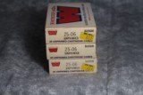 (3) Full Boxes Winchester Western .25-06 Unprimed Cartridge Cases - 2 of 7