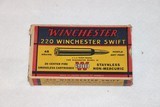 Winchester .220 Swift 48 Gr. Soft Point - 1 of 3