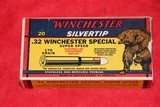 Winchester Silvertip .32 Win Special 170 Gr. Crouching Grizzley Box - 4 of 9