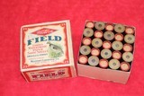 Western FIELD, 12 Ga, 2pc., FULL, Shot Size 7.5, buff box with multi colored label with Quail in the grass - 4 of 5