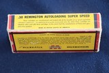 Winchester .30 Remington Auto Super Speed - Crouching Bear Box - 2 of 8