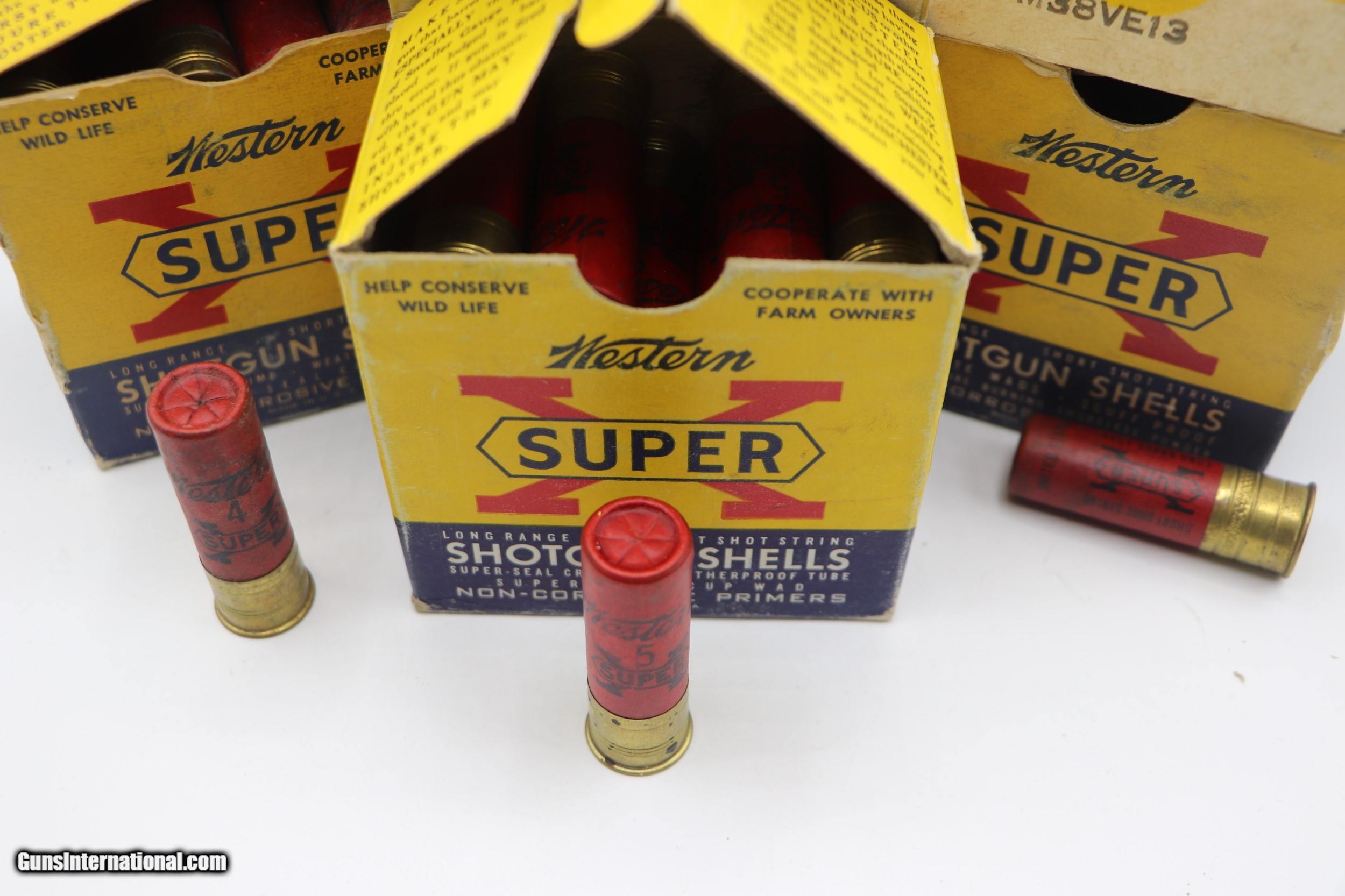Western Super X Ga Magnum Shotgun Shells Full Boxes Shot For Sale | My ...