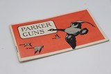 Parker Bros. Gun Catalog - 1930 - 1 of 3