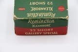 Remington Kleanbore 22 Short Gallery Special Spatter-Less Full Box - 2 of 5