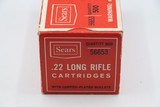 Sears .22 LR Copper Plated Bullets, 1 Piece FULL BRICK, Red, Black & White Boxes - Excellent+ - 4 of 6