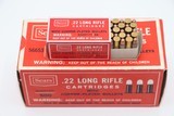 Sears .22 LR Copper Plated Bullets, 1 Piece FULL BRICK, Red, Black & White Boxes - Excellent+ - 6 of 6