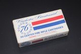 Winchester Bicentennial 76' 30-30Ammo - Full Box - 1 of 3