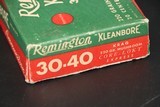 Remington Kleanbore 30-40 Krag 220 Gr. Mushroom Cor-Lokt -- Full Correct Box 20 - 3 of 6