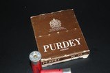 Purdey Box of 10 12 Ga. 1-1/4 oz, 36 Gr., - 1 of 3
