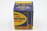 CIL Imperial 410 Ga. 3" Full Box of 25 - "Mint" - 1 of 3