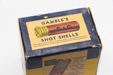 Gambles 20 Ga. 2.5 inch Paper Shot Shells - Full Correct Box - 5 of 5