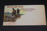 Winchester Model 1912 LW Hammerless Repeating Shotgun Envelope (Unused) - 2 of 3