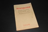 Winchester 1925 World Stand Guns & Anmunition Catalog - 1 of 7