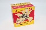 Excelsior (Italy) 16 Ga. Field & Trap Paper Shot Shells - 1 of 5