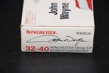 Winchester 32-40 John Wayne Box - Full 165 gr. S.P. - 2 of 5