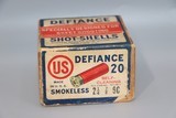 Defiance by US Cartridge 20 Gauge 2-Piece Shot Shell Box - 25 rounds - 2 of 6