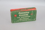 Remington Kleanbore Hi-Speed 244 Remington 75 Grain PSP - 20 Rounds - 1 of 4