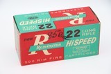 Remington Hi Speed Kleanbore .22 LR Brick - 500 Rounds - 1 of 3
