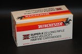 Winchester Super-X 22 Long Rifle HV - Brick of 500 Rounds