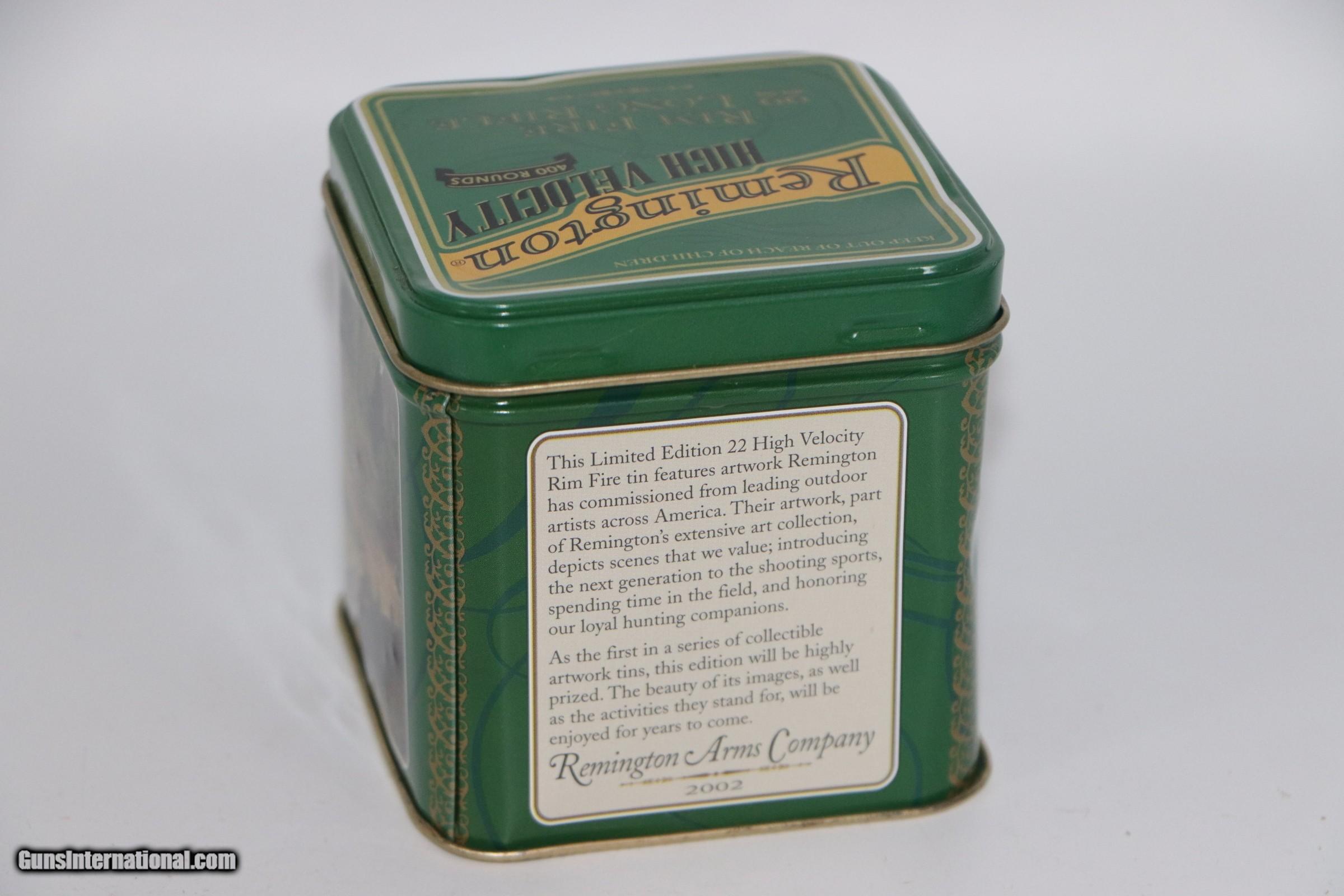 Remington Christmas Tin 2002