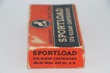 Sears Sportload Sta-Klean 38-55 Wincheser 255 Gr. SP - 20 Rounds - 3 of 4