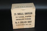 Winchester 12 Ga Paper Shot Shells Military - 25 Rds