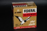 Federal Hi-Power 20 Gauge - 25 Paper Shells - 1 of 5