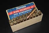 Peters High Velocity 348 Winchester, 200 Gr. SP No.3484 - 20 Rounds - 1 of 4
