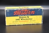 Western Super-X .348 Winchester 200 Gr. SP Lubaloy - 20 Rounds - 1 of 4