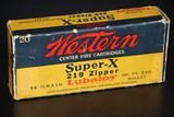 Western Super-X 219 Zipper - 20 Rounds - 1 of 3