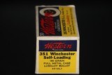 Western 351 Self -Loading 180 Gr. Full Metal Case Bullet - 50 Rds - 2 of 4