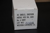 Western Cartridge Co .410 Ga. M35 Shotgun Shells Military Issue - 25 Rounds - 5 of 8
