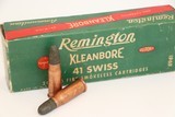Remington Kleanbore .41 Swiss 300 Gr Lead Bullets - 17 Rounds - 4 of 4