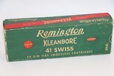 Remington Kleanbore .41 Swiss 300 Gr Lead Bullets - 17 Rounds - 1 of 4