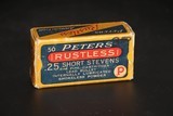 Peters Rustless .25 Stevens Rimfire S - 50 Rds - 1 of 4