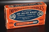 U.S. Cartridge Co. 30-40 Krag 220 Gr. Central Fire - 19 Rds - 1 of 3