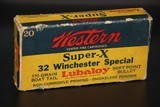 Western Super-X 32 Winchester Special 170 Gr BT Lubaly SP - 1 of 3