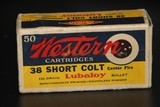 Western .38 Short Colt 130 Gr Lubaloy - Partial 44 rounds - 1 of 2