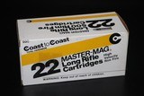 Coast to Coast Master Mag .22 LR HV - Full Brick of 500 Rounds - 1 of 5