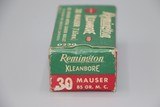 Remington Kleanbore 30 Mauser (7.63 m/m) 85 Gr. Metal Cased - 50 Rounds - 2 of 3