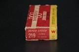 Winchester Super Speed .219 Zipper 56 Gr HP - 20 Rounds - 2 of 3