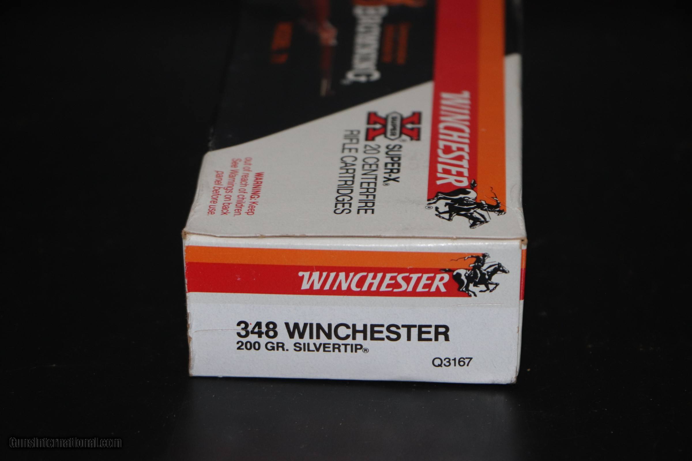 Winchester Super-X 348 Winchester 200 Gr. Silvertip - 20 Rounds