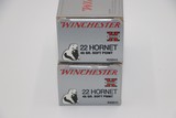 Winchester S-X .22 Hornet 45 Gr. SP - 50 Rounds - 2 of 3