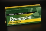Remington .250 Savage 100 Gr. PSP Core Lokt
20 Rounds