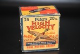 Peters High Velocity 20 Gauge - 25 Rounds - 1 of 4